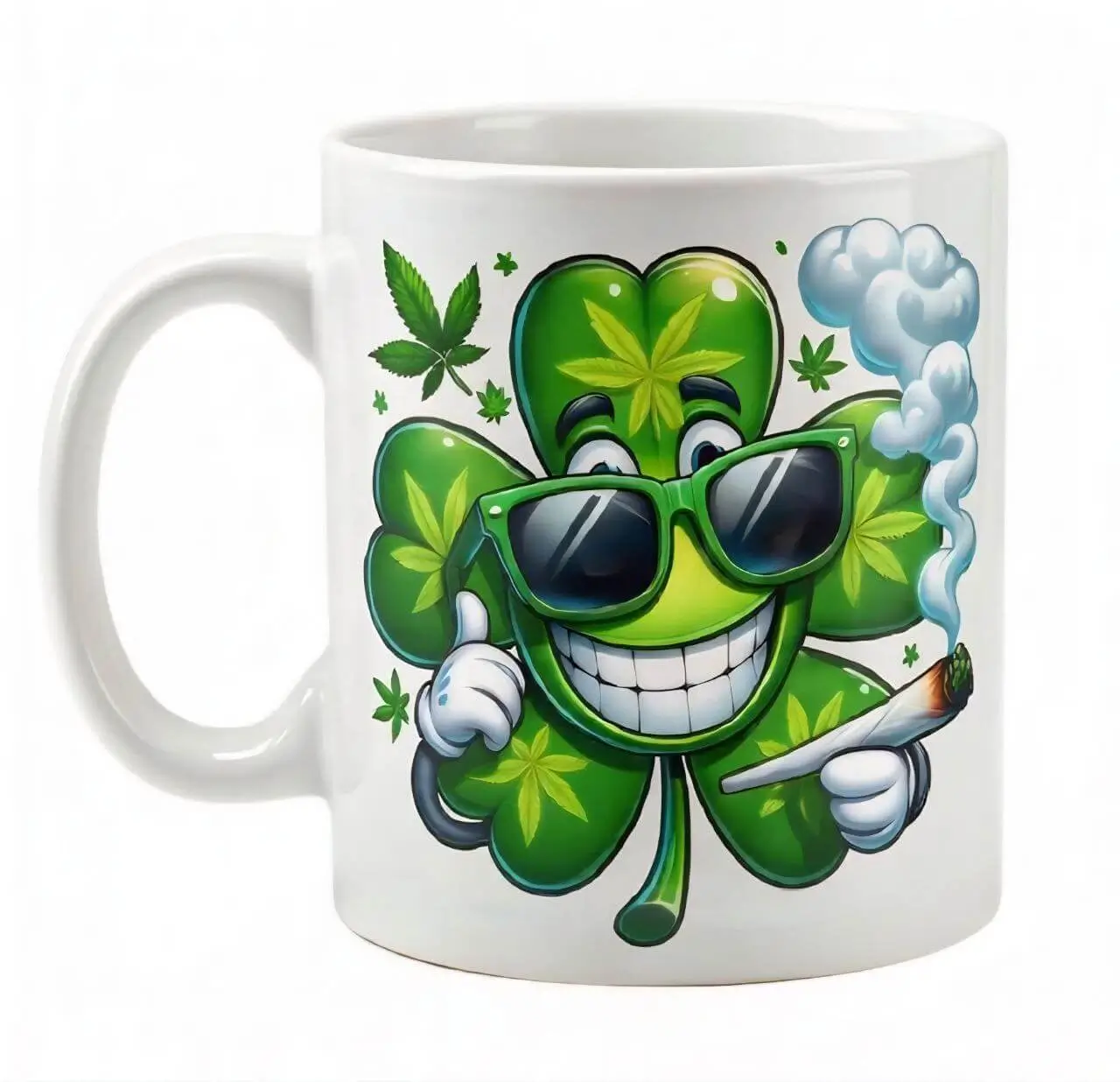 kubek thc z motywem marihuaną zioło kubek thc z motywem marihuaną zioło