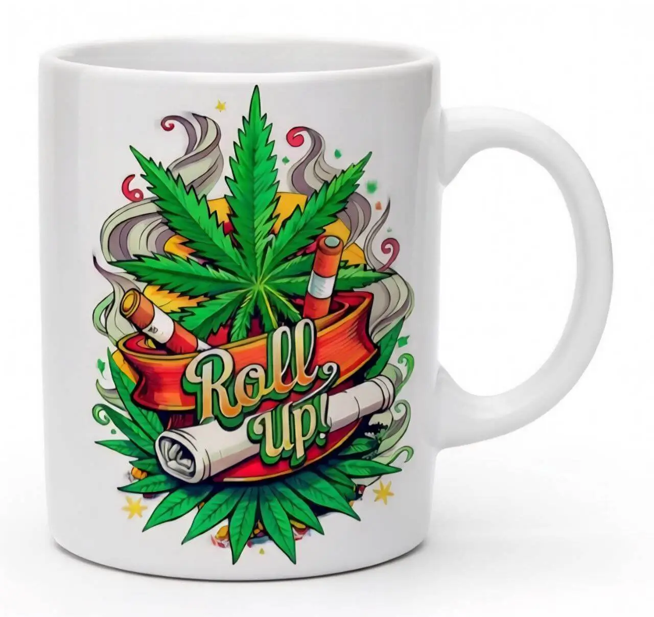 kubek thc z motywem marihuaną zioło kubek thc z motywem marihuaną zioło