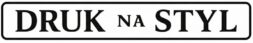 logo druk na styl