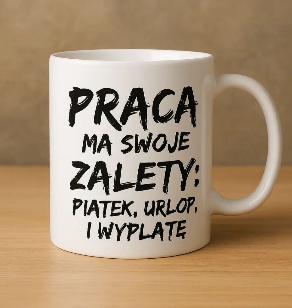 kubek dla pracownika