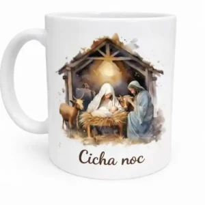 kubek boże narodzenie stajenka